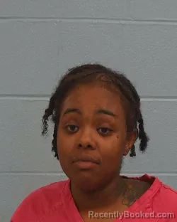 Mugshot of Tyranny Sanders booked in Williamson County, Texas on May 1, 2026
