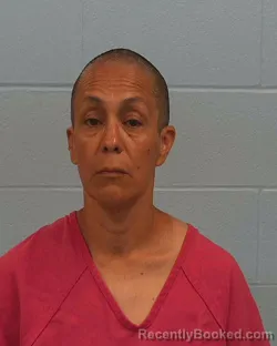 Mugshot of Lourdes Esparza booked in Williamson County, Texas on May 1, 2026