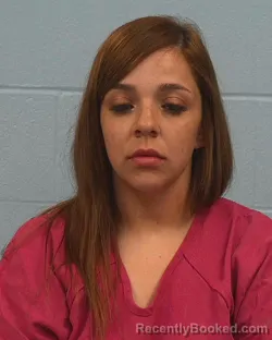 Mugshot of Miranda Renee Diaz booked in Williamson County, Texas on May 3, 2026