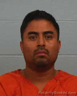 Mugshot of Mario Reyes Monzon booked in Williamson County, Texas on May 4, 2026