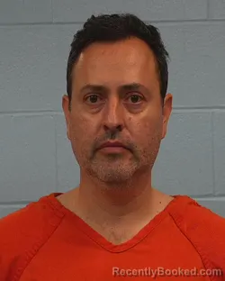 Mugshot of Christian Alejandro Reyes booked in Williamson County, Texas on May 7, 2026