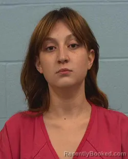 Mugshot of Kadence Nicole Leblanc booked in Williamson County, Texas on May 7, 2026