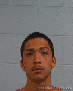 Mugshot of Isaiah Mercado booked in Williamson County, Texas on May 7, 2026