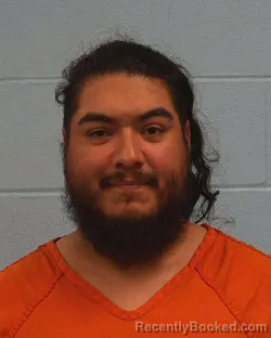 Mugshot of SEBASTIAN CHANCE CRUCES booked in Williamson County, Texas on May 7, 2026