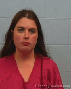 Mugshot of Emily Dawn Mask booked in Williamson County, Texas on May 8, 2026