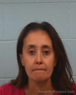 Mugshot of Jennifer Elaine Martinez booked in Williamson County, Texas on May 8, 2026