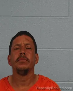 Mugshot of Edwin Amador-Martinez booked in Williamson County, Texas on May 9, 2026