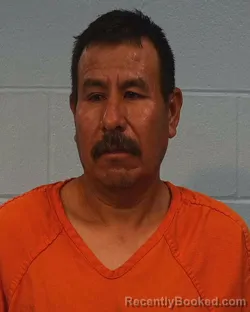 Mugshot of FIDEL UGALDE TIRADO booked in Williamson County, Texas on May 9, 2026