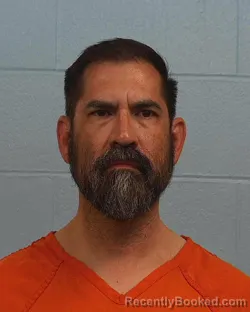 Mugshot of Miguel Angel Escobar booked in Williamson County, Texas on May 14, 2026
