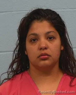 Mugshot of Erika Guadalupe Trevino booked in Williamson County, Texas on May 16, 2026
