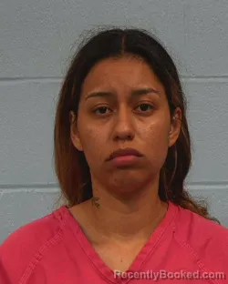 Mugshot of Vanessa Marie Rodriguez booked in Williamson County, Texas on May 17, 2026