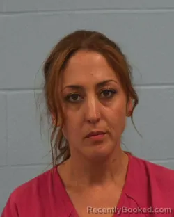Mugshot of Briana Michelle Stelzel booked in Williamson County, Texas on May 18, 2026