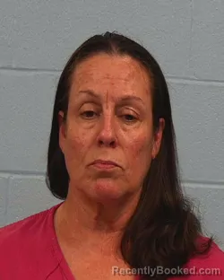Mugshot of Lisa Marie Hunnefeld booked in Williamson County, Texas on June 12, 2026