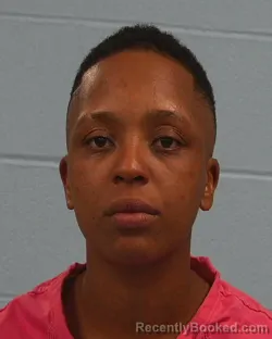Mugshot of Khadijha Rayon Woods booked in Williamson County, Texas on June 13, 2026