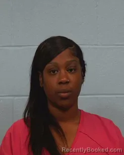 Mugshot of Larica Lanique Williams booked in Williamson County, Texas on June 16, 2026