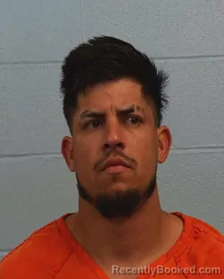 Mugshot of Luis Armando Rodriguez booked in Williamson County, Texas on June 17, 2026