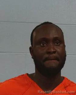 Mugshot of Kwame Obuobi booked in Williamson County, Texas on June 19, 2026
