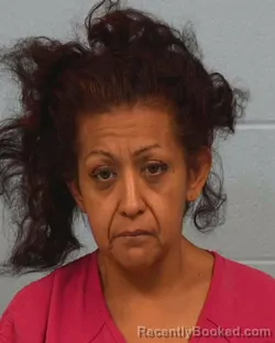 Mugshot of Rosalinda Segovia booked in Williamson County, Texas on June 20, 2026