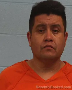 Mugshot of Edwin Alvineda Cornejo booked in Williamson County, Texas on June 22, 2026