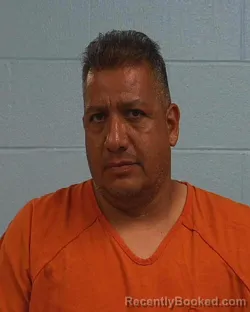Mugshot of Marcos Felipe Avalos booked in Williamson County, Texas on June 23, 2026