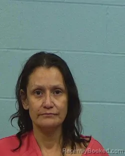 Mugshot of Amy Sal Trevino booked in Williamson County, Texas on June 24, 2026