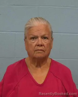 Mugshot of Elizabeth Anne Roberts booked in Williamson County, Texas on June 25, 2026