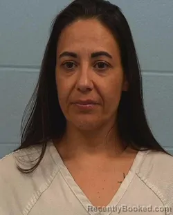 Mugshot of Monica Joan Cyrs booked in Williamson County, Texas on June 26, 2026