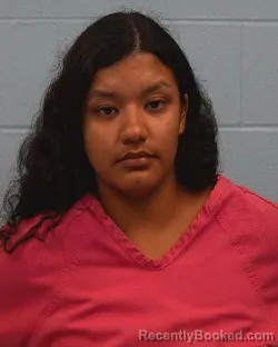 Mugshot of Ciara Nikole Hernandez booked in Williamson County, Texas on June 28, 2026