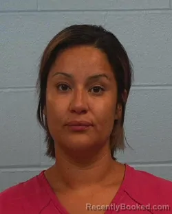 Mugshot of Lupita Rodriguez booked in Williamson County, Texas on June 30, 2026