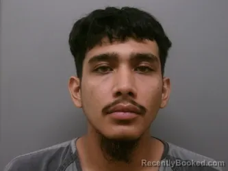 Mugshot of ADAN JAFET AREVALO booked in Wise County, Texas on April 3, 2026