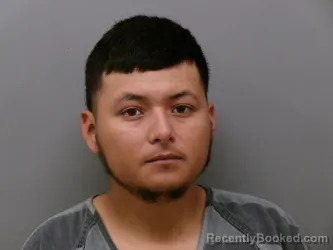 Mugshot of CHRISTIAN OWEN DIAZ-ORTEGA booked in Wise County, Texas on July 7, 2026