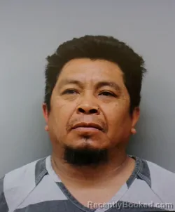 Mugshot of IRINEO GARCIA-MALAGON booked in Wise County, Texas on July 16, 2026