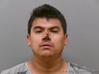 Mugshot of Luis Aguilar-Gaona booked in Wise County, Texas on August 8, 2026