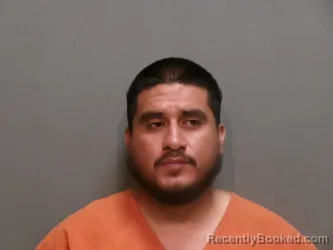 Mugshot of Carlos Miguel Vargas-Martinez booked in Wood County, Texas on August 21, 2026