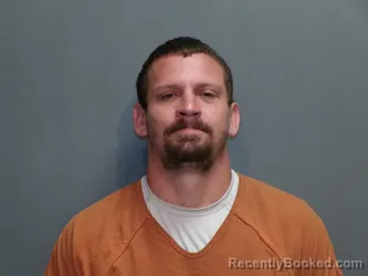 Mugshot of Christopher Wayne Calahan booked in Wood County, Texas on August 29, 2026