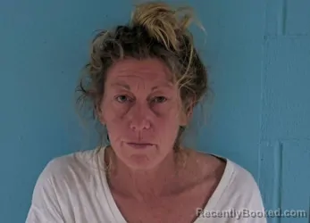 Mugshot of Andrea Clay Thomas booked in Okeechobee County, Florida on October 19, 2026
