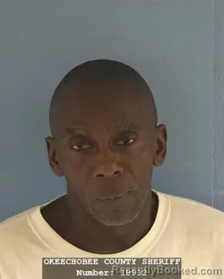 Booking photo from Okeechobee County, Florida
