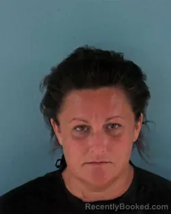 Mugshot of Amanda Denise Talamantez booked in Okeechobee County, Florida on September 8, 2026