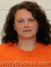 Mugshot of Alyssa Brooks Spilman booked in Atchison County, Kansas on October 2, 2026