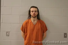 Mugshot of ANDREW T BROWN booked in Bourbon County, Kansas on June 1, 2026