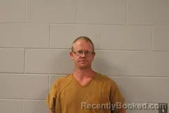 Mugshot of BRYAN W HENDRIX booked in Bourbon County, Kansas on July 8, 2026