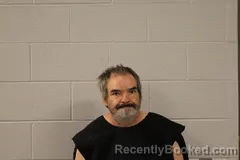 Mugshot of JOHN T HERRINGTON booked in Bourbon County, Kansas on July 9, 2026