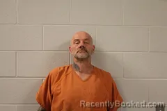 Mugshot of RICHARD NUNLEY booked in Bourbon County, Kansas on July 13, 2026