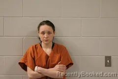 Mugshot of BROOKELYNN M CREEK booked in Bourbon County, Kansas on July 30, 2026