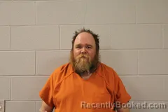 Mugshot of Christopher A King booked in Bourbon County, Kansas on September 3, 2026