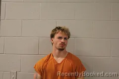 Mugshot of Knox E Karnowski booked in Bourbon County, Kansas on September 8, 2026