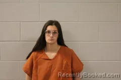 Mugshot of Karma G Hendrix booked in Bourbon County, Kansas on September 9, 2026