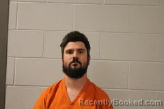 Mugshot of Nicholas A Stihl booked in Bourbon County, Kansas on September 10, 2026