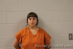 Mugshot of Jennifer Cubas booked in Bourbon County, Kansas on September 10, 2026