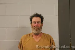 Mugshot of William A Cummings booked in Bourbon County, Kansas on October 3, 2026